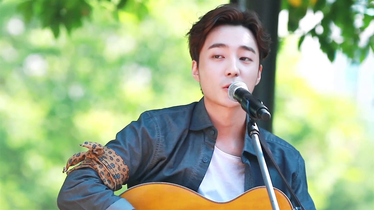 141011 오목공원 버스킹 로이킴 눈물한방울