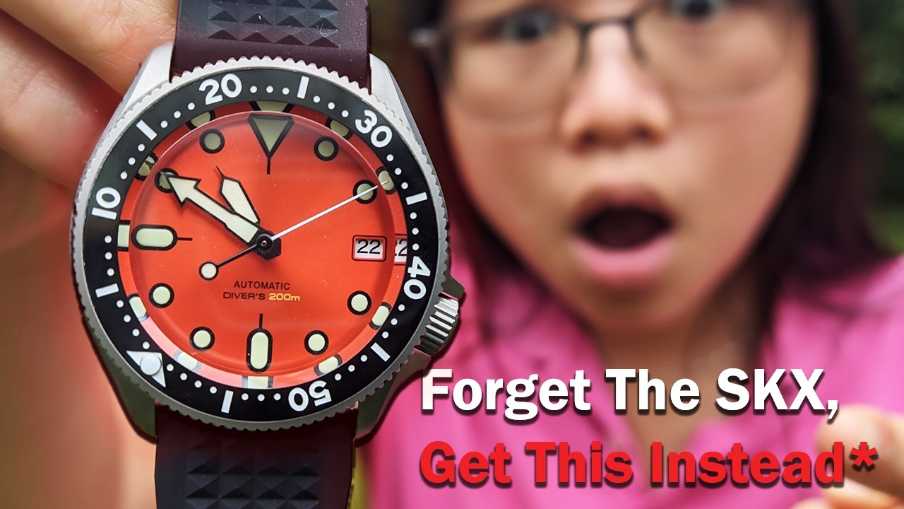 This $100 TITANIUM Watch is Almost BETTER Than The Seiko SKX (4K)