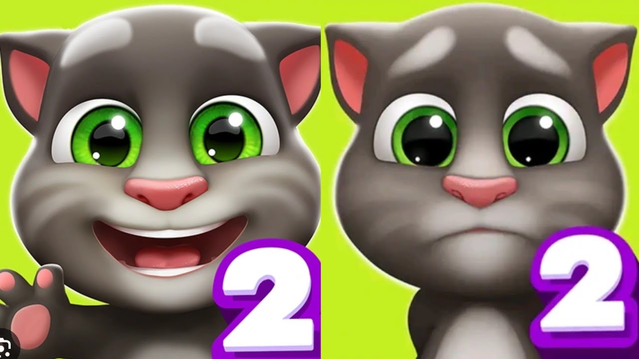 My talking tom 2 vs big Tom 2 😚🧡🧡🥰🥰🥺