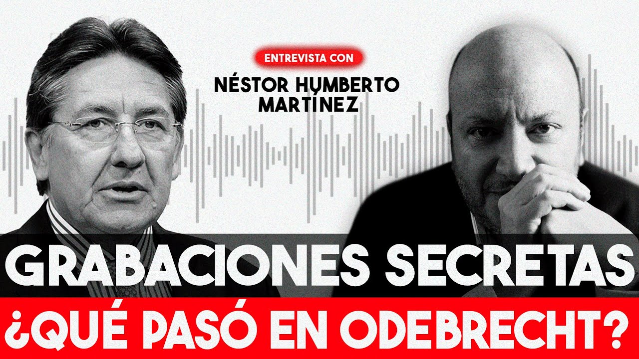 Néstor Humberto Martínez habla sobre el caso Odebrecht y revela qué pasó con los Pizano
