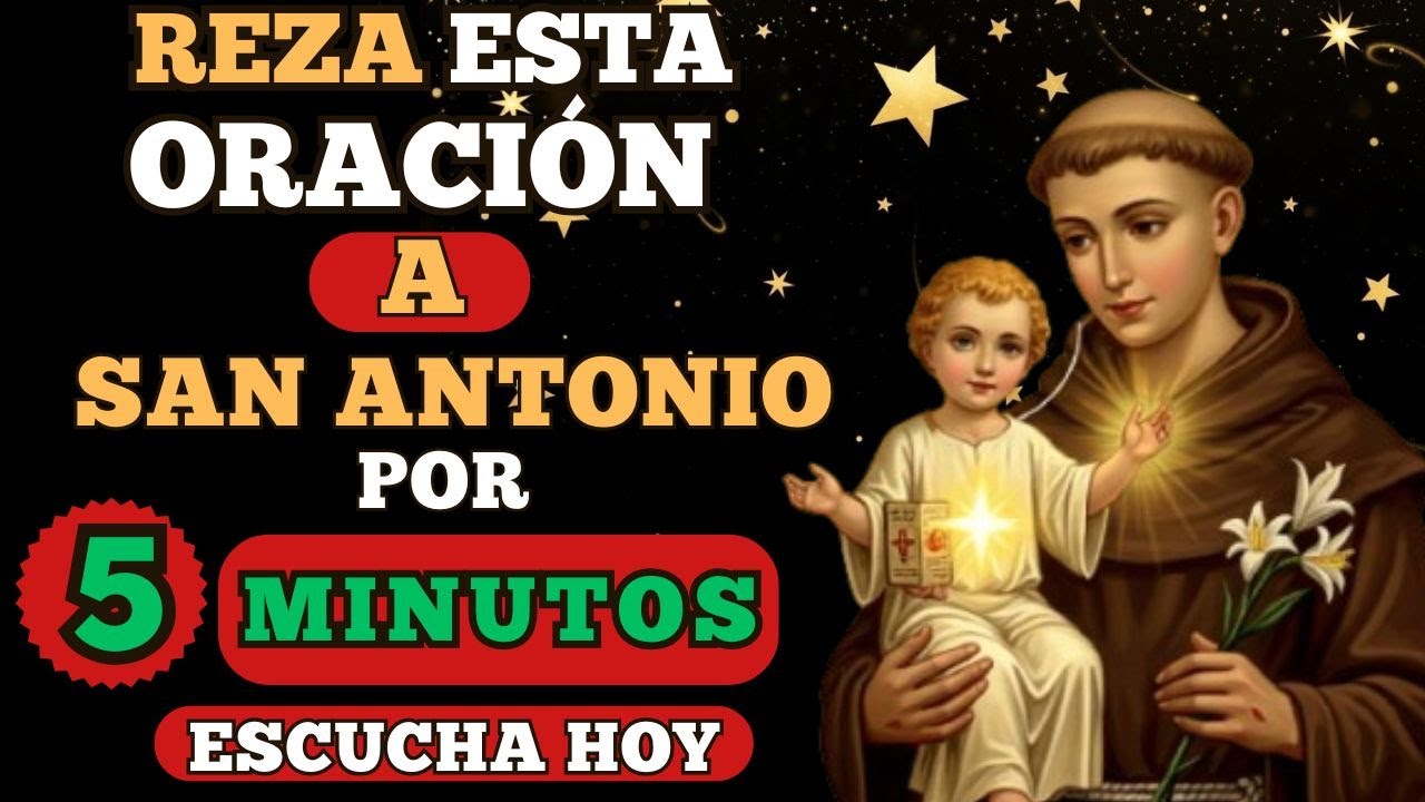 ¿Perdiste algo importante? Reza esta oración a San Antonio por 5 minutos.