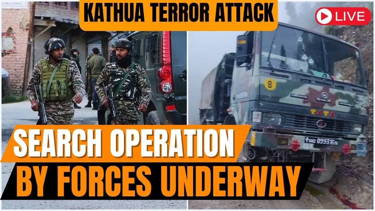 Kathua Terror Attack: Security Forces Conduct Search Operation in Kathua After Terrorist Attack