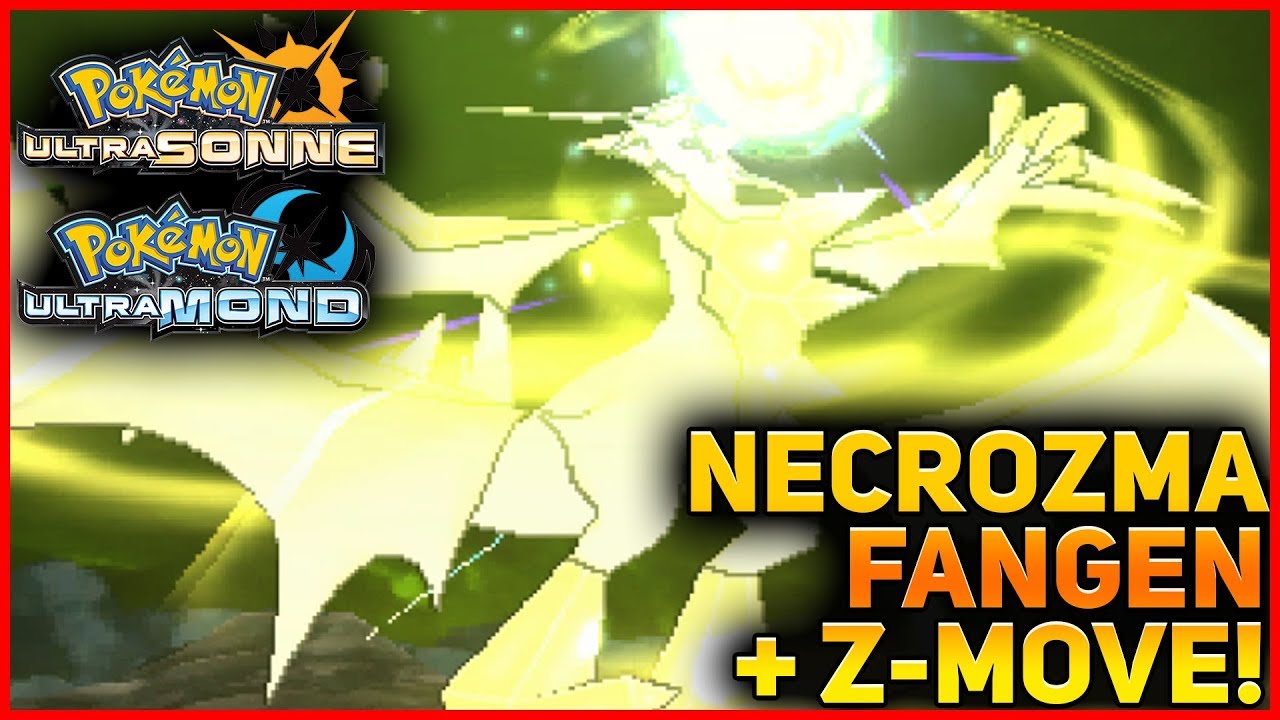 NECROZMA FANGEN & Z-ATTACKE! POKÉMON ULTRASONNE & ULTRAMOND