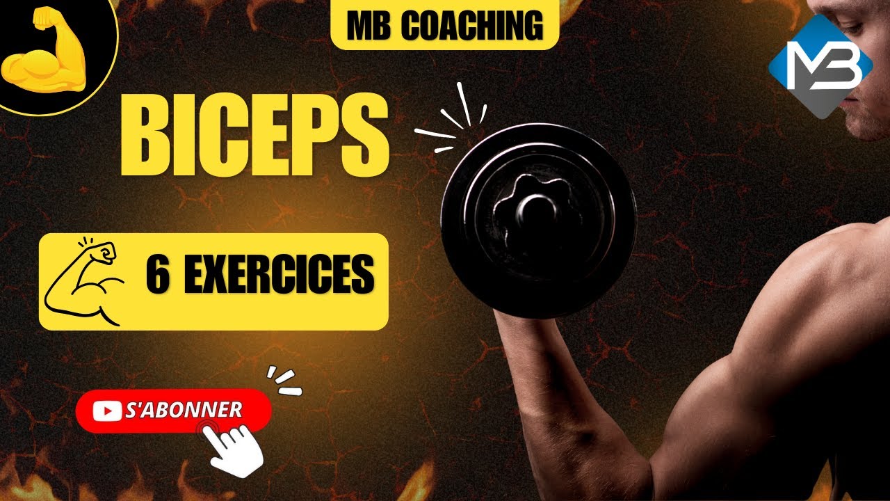 LES 6 MEILLEURS EXERCICES POUR LES BICEPS - SÉANCE DE 20 MINUTES