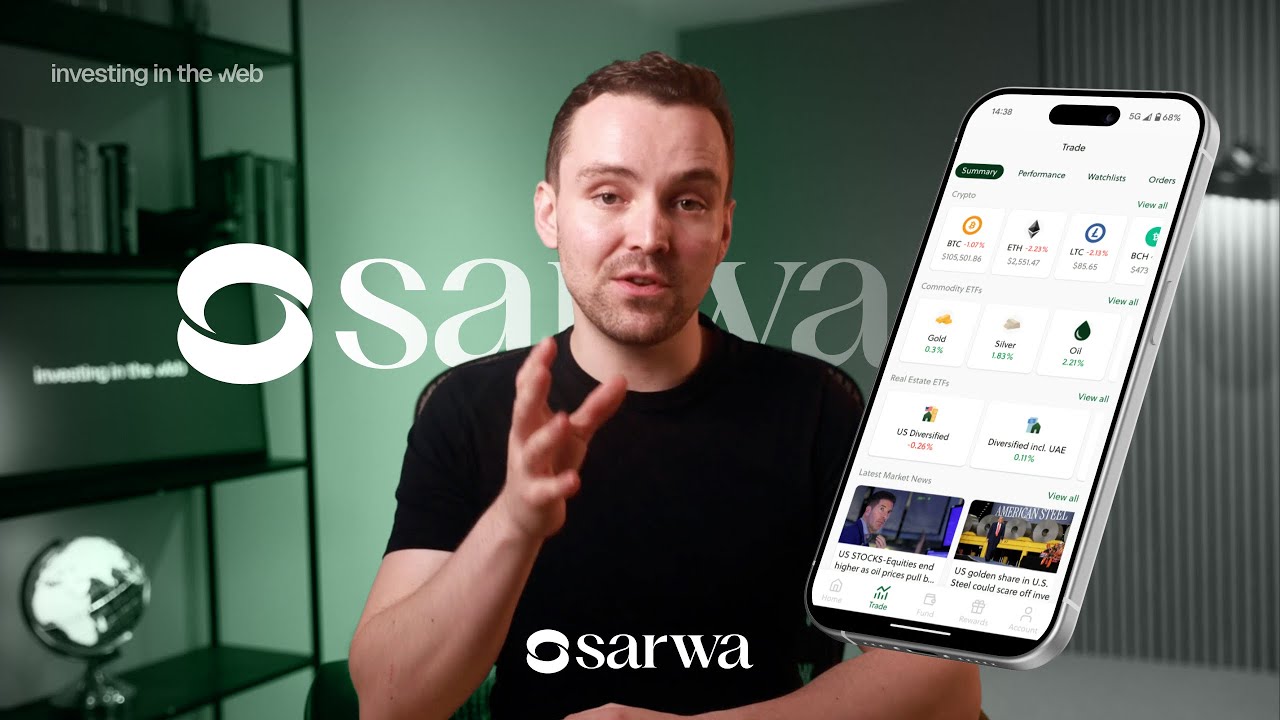 Обзор Sarwa 2026 | Лучшее приложение для инвестирования в ОАЭ? 🇦🇪 Раскрыты плюсы и минусы