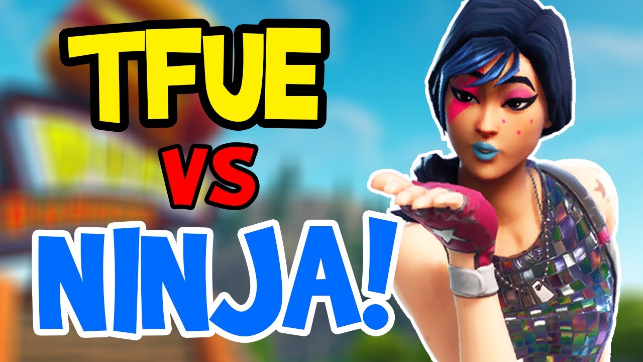 A BRIGA DO NINJA E DO TFUE! FORTNITE BATTLE ROYALE