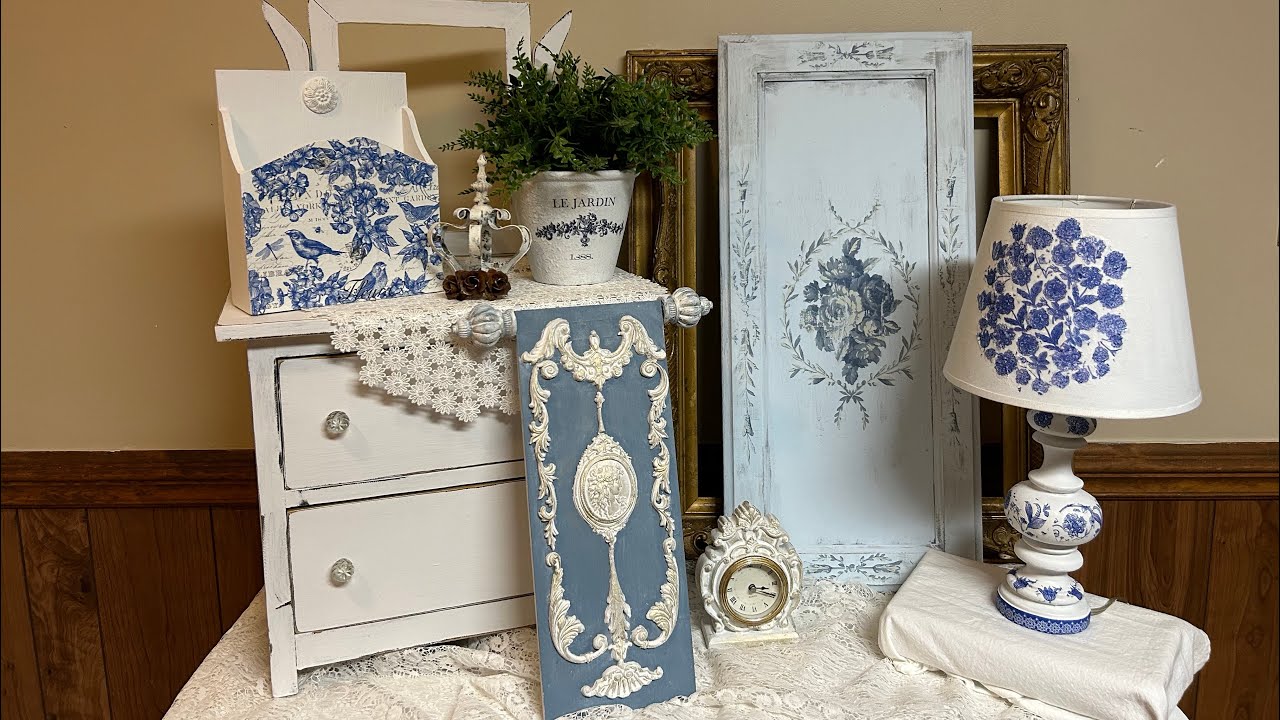 Everything Blue---French Country/Provincial DIYs to inspire you.