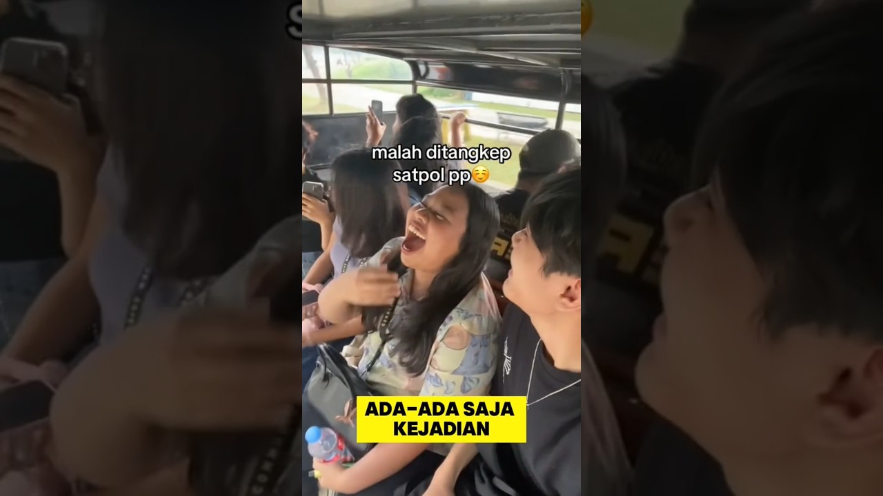 momen lucu ketika lagi enak-enak nongkrong tiba-tiba ditangkap satpol PP ‼️‼️ #ngakak #lucu #kocak