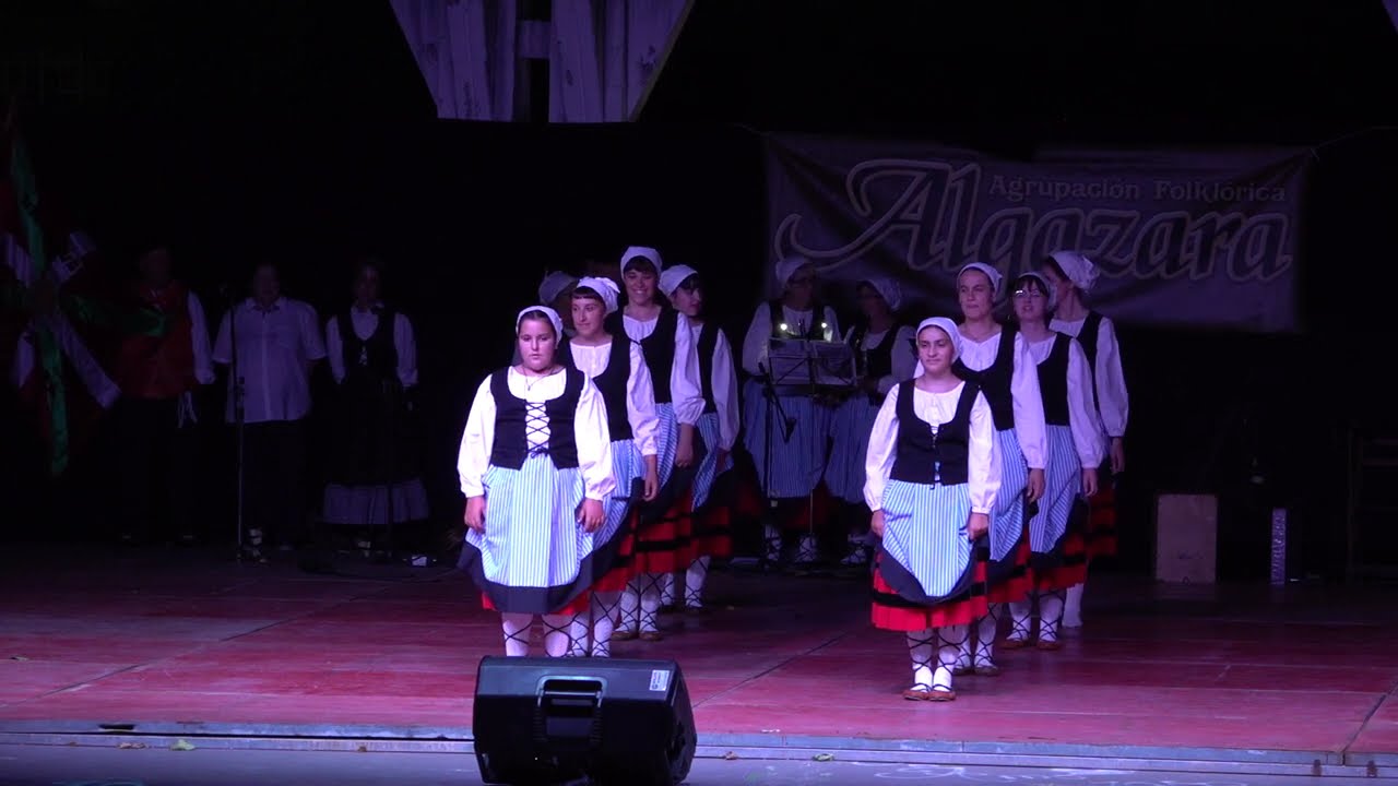 Basque folk dance: Aurkezpena, Eguzki dantza, Fandangoa, Arin-arin, Kalerija-Arrastaria-ka...