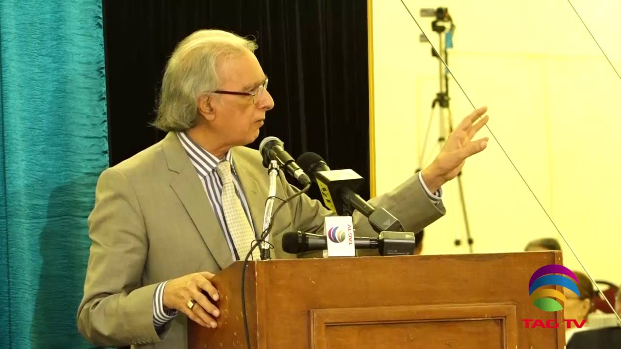 Pirzada Qasim presents his poetry in Urdu International Mushaira 2016 @TAGTV