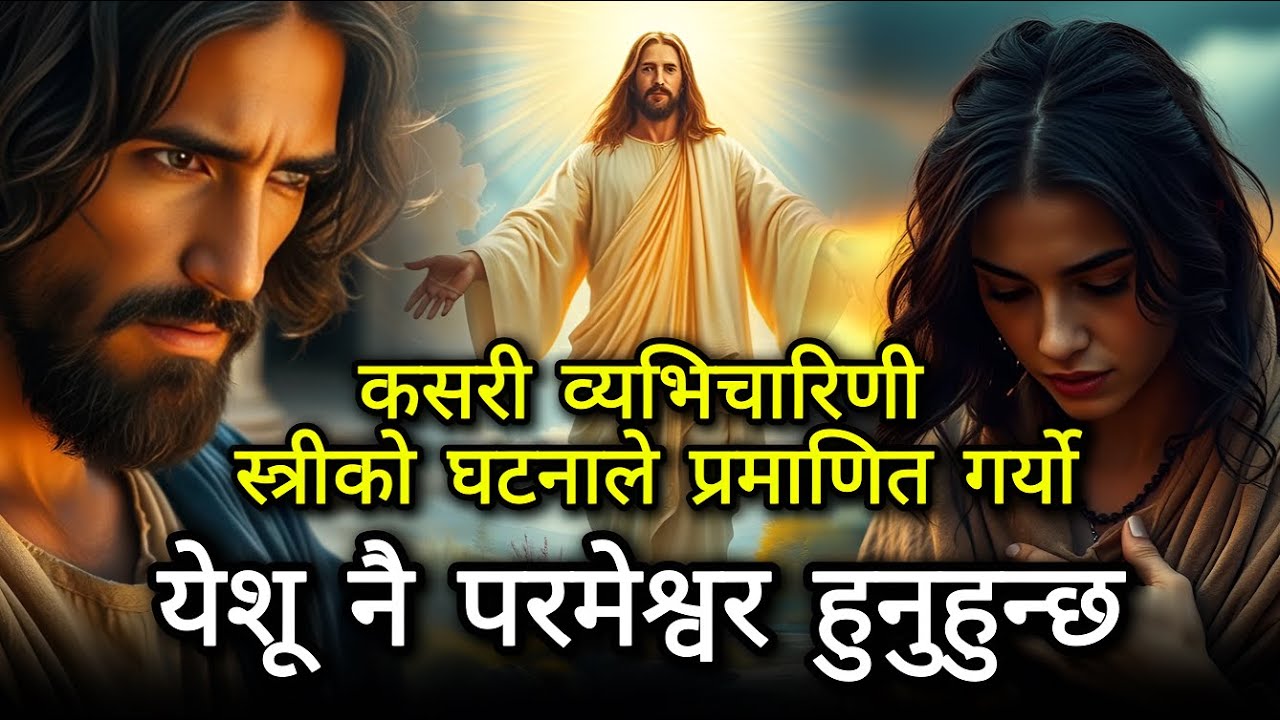 येशू र व्यभिचारिणी स्त्रीको घटना र व्याख्या | Jesus and Adulterous Woman — Divine Truth Explained