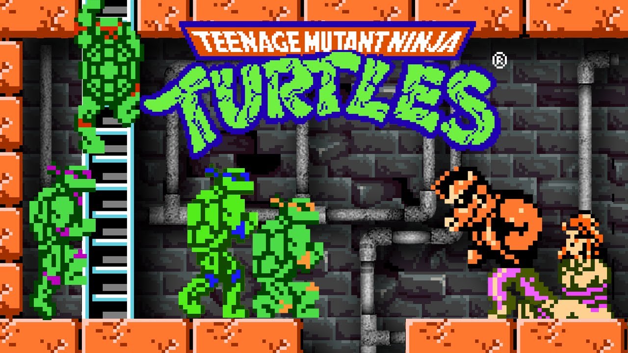 Teenage Mutant Ninja Turtles / 激亀忍者伝 (1989) NES [TAS]