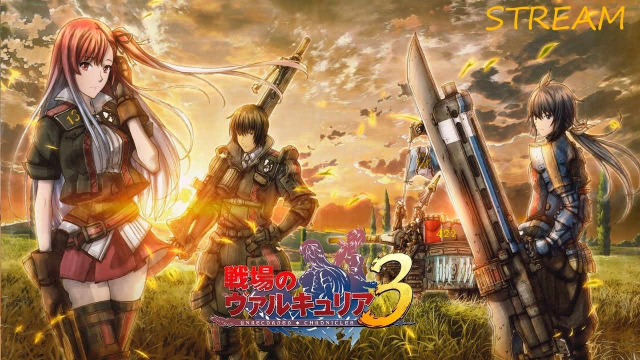 Valkyria Chronicles 3 PSP Stream #1 (Прохождение)