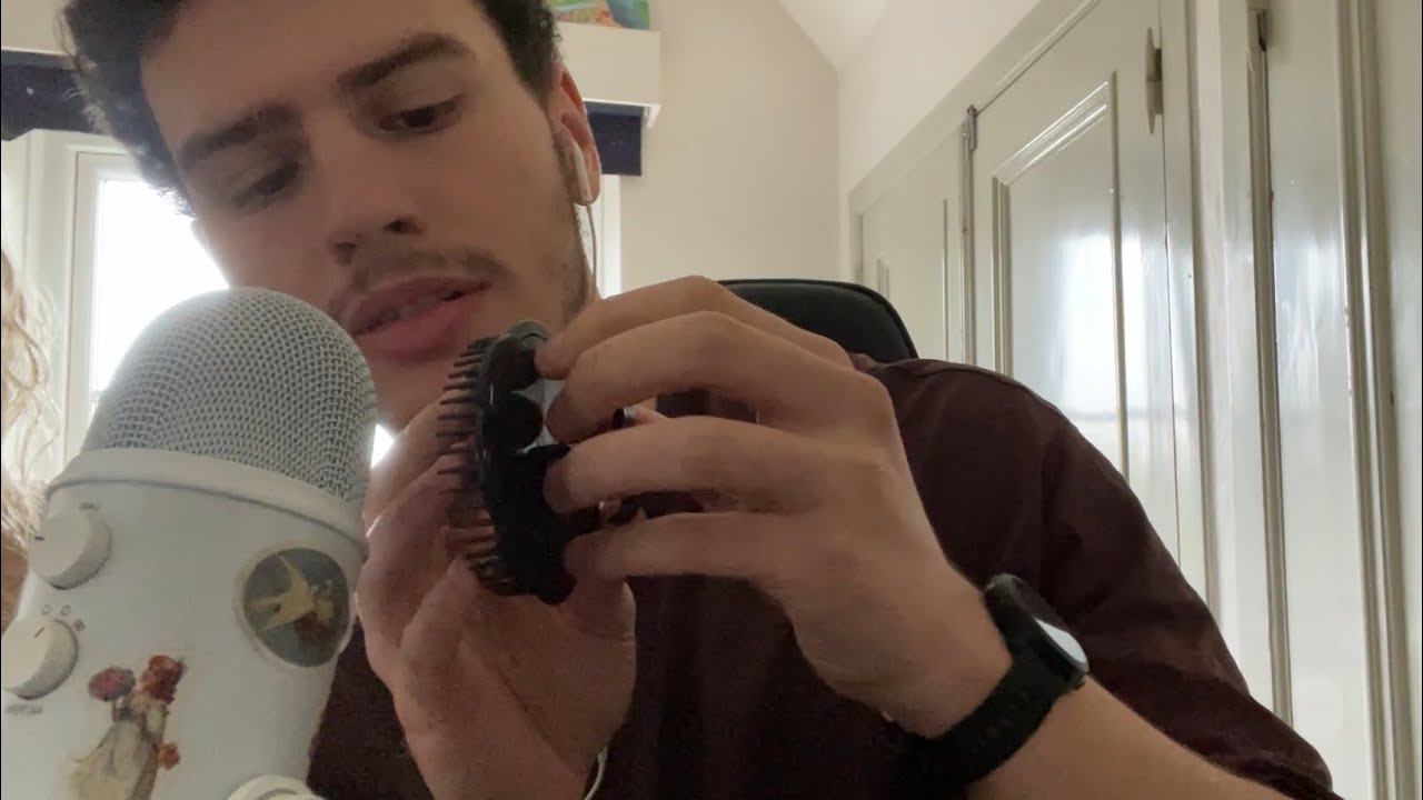 My Boyfriend Tries ASMR 🩷 (He’s so tingly!)