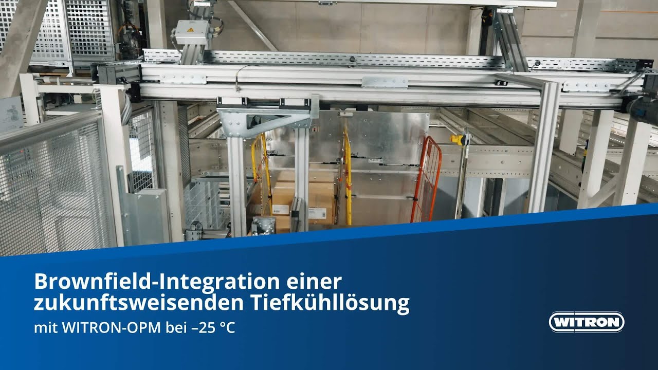Materialfluss OPM-Tiefkühl-Prozess (Migros Neuendorf) | WITRON