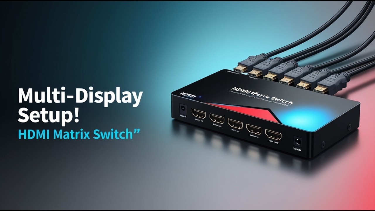 5 Best 4K HDMI Matrix Switches for Gaming & Streaming