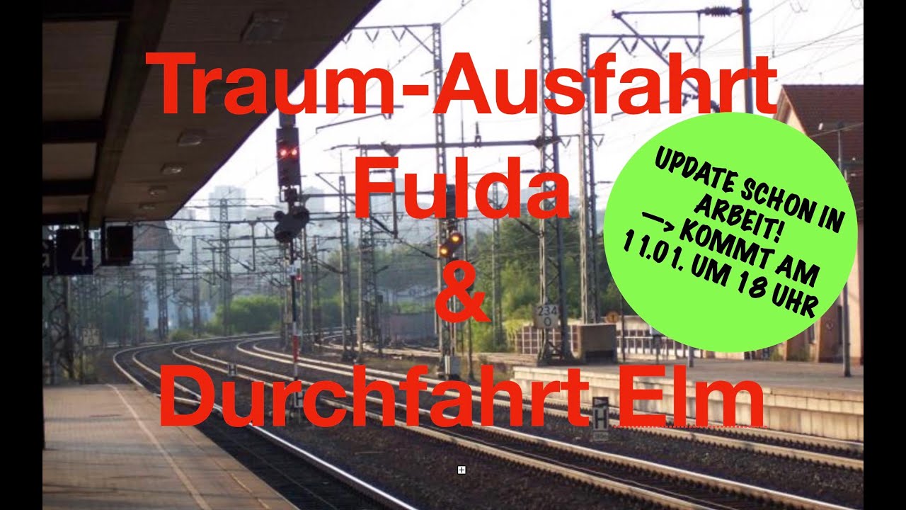 Traum- Ausfahrt Fulda  - Durchfahrt Flieden