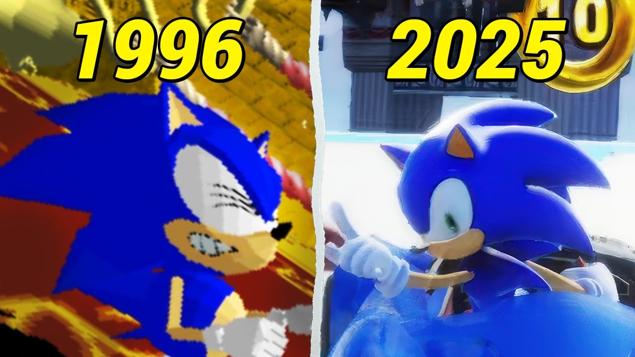🌐 Evolution of 3D Sonic Games (1997–2025)