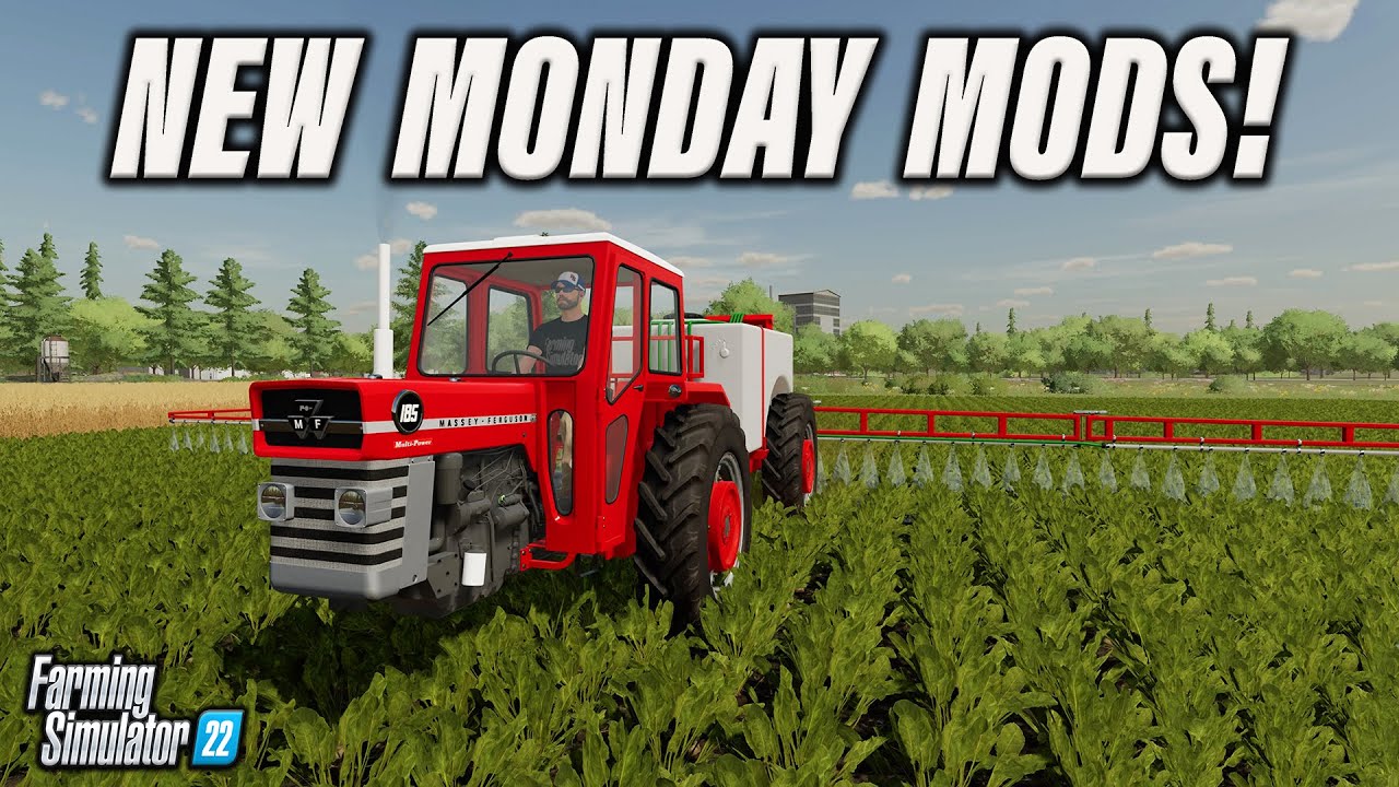 FS22 | NEW MONDAY MODS! | (Review) Farming Simulator 22 | PS5 | 22nd Aug 2022.
