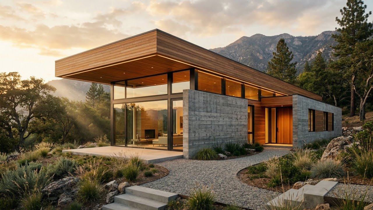 Minimalistic House Tour #housetour #aiartaivideo #ambient