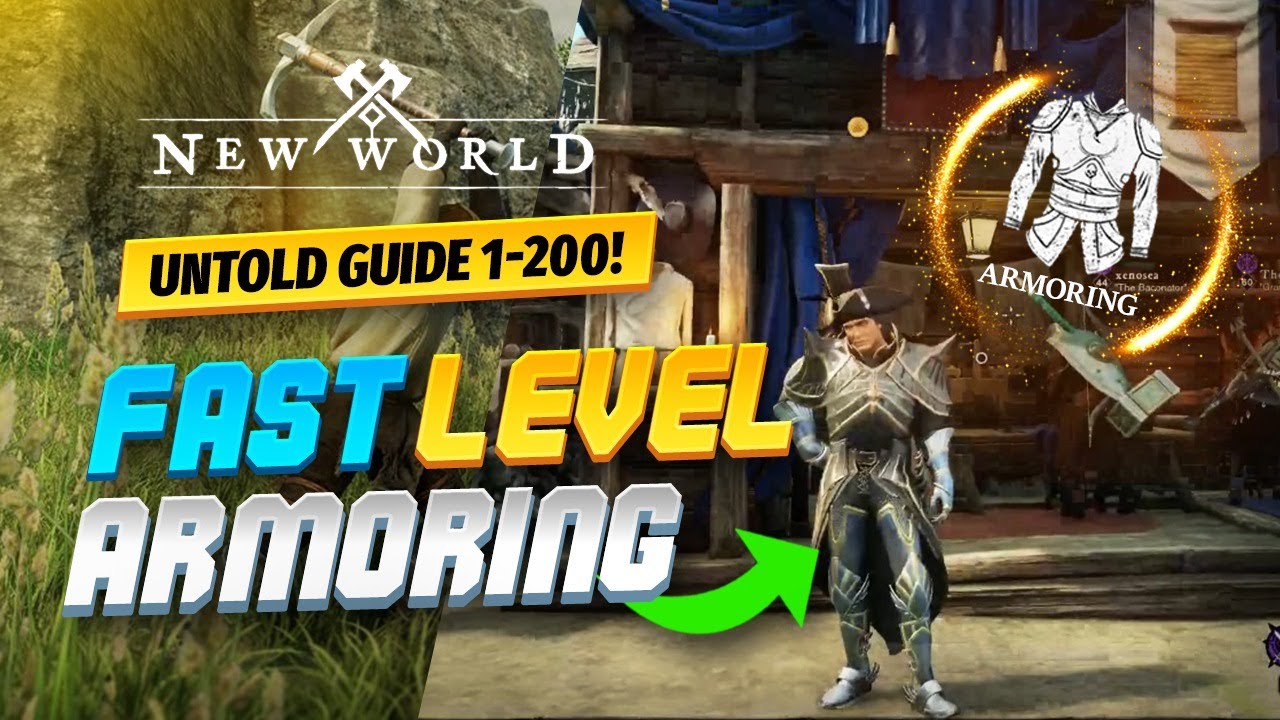 New World 1 - 200 Armoring Guide ( Very Fast and Easy )