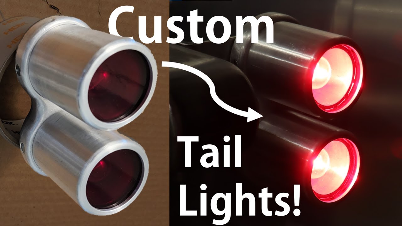 Making One-of-a-Kind Tail Lights | Homemade Boat-tail Speedster Pt. 65