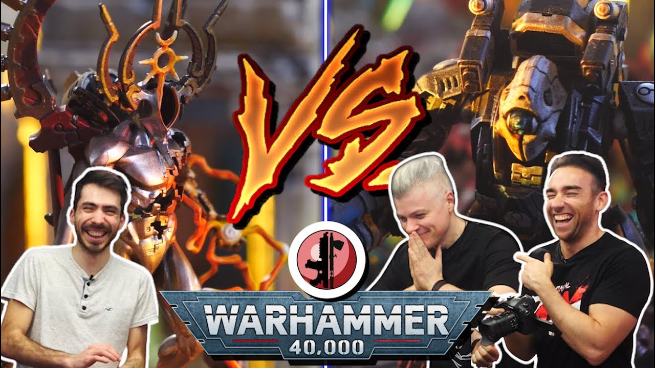 Warhammer 40.000 T'au VS Necron Feat  @Alphacast_fr