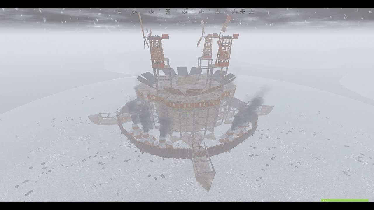 basic 2x2 rust base design
