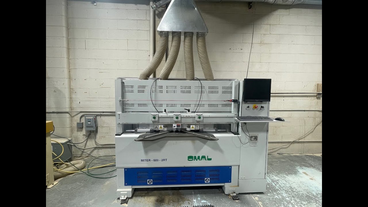 Omal 600 2RT, 3 Axis CNC, Mortise and Tenon Door/Cabinet Machine, New in 2016