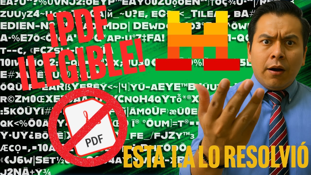 Convierte PDFs escaneados en segundos con IA 🔍 | Tutorial seguro para abogados