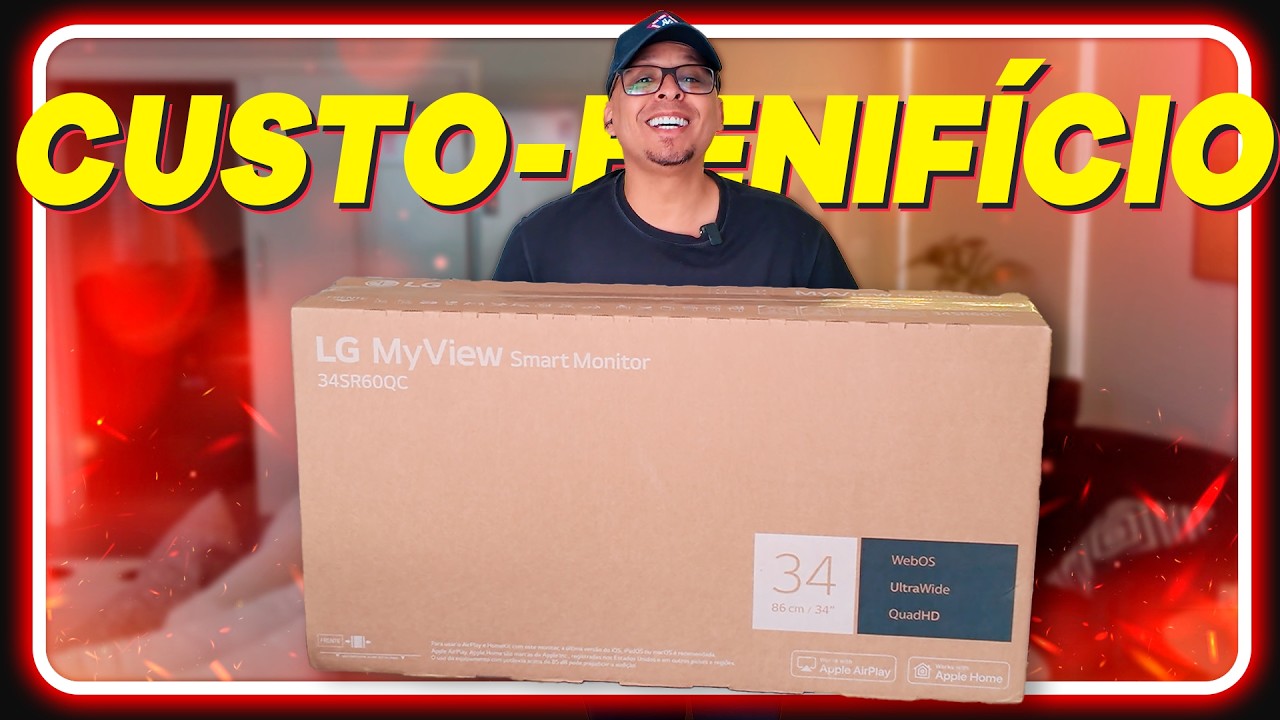 BOM E BARATO? Monitor Custo beneficio? LG 34 polegadas! Monitor LG - 34