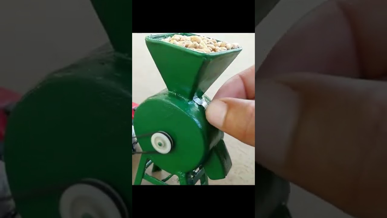 How to make flour mill machine science project 