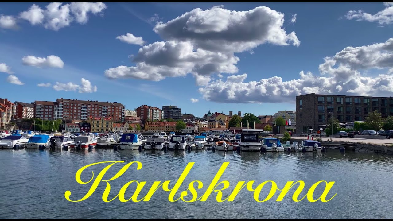 Stakholmen, Karlskrona, Sweden - Walking tour - 4K  #karlskrona #sweden