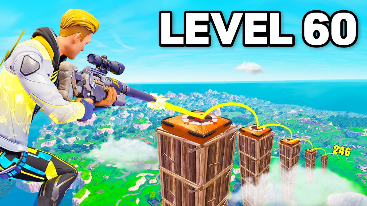 Трюки Fortnite с 1 по 100 уровень!