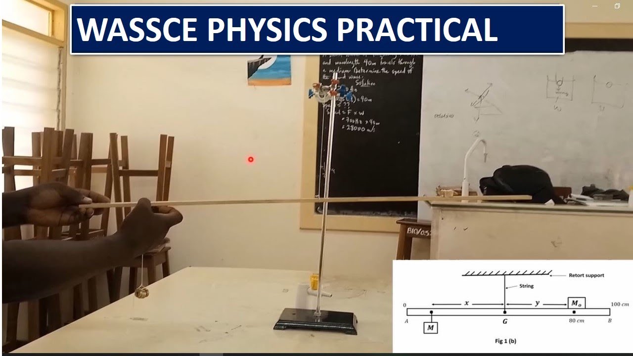 WASSCE 2020 ФИЗИЧЕСКИЙ ПРАКТИКУМ - МОМЕНТ