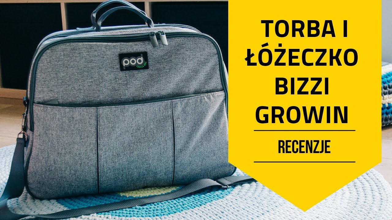 Bizzi Growin Pod - torba dla rodziców i łóżeczko w jednym | RECENZJE