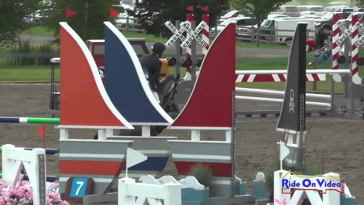 121S Samantha Bergin on Loki Intermediate Show Jumping The Event at Rebecca Farm July 2015