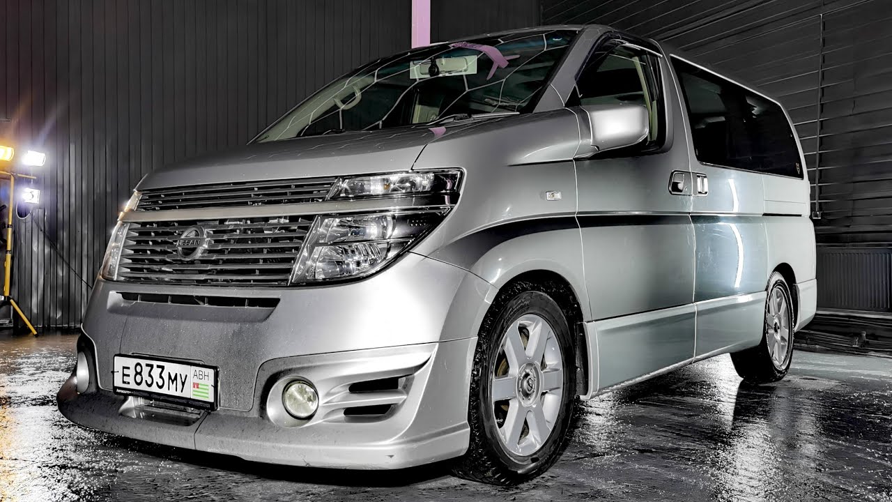 Самый лучший Японский минивэн* - Nissan Elgrand e51