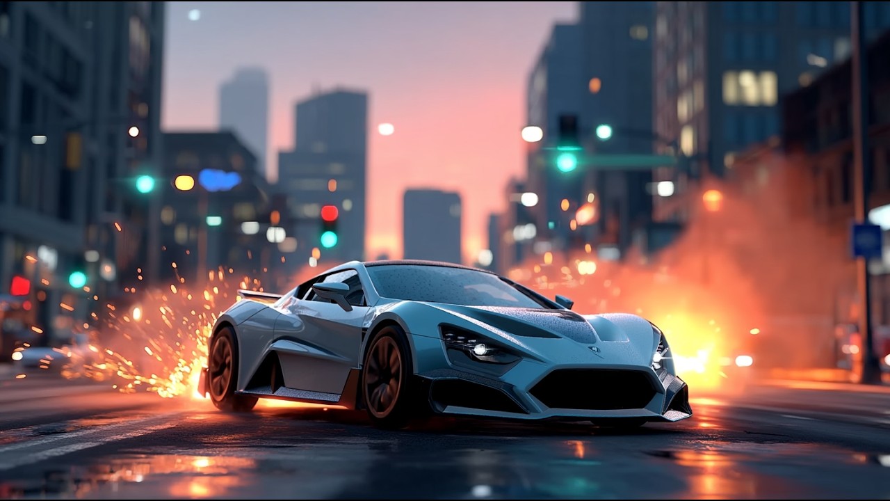 Need for Speed 🚗⚡ Silver Supercar Traffic Battle 💥🏁iOS Android Real Touch Gameplay