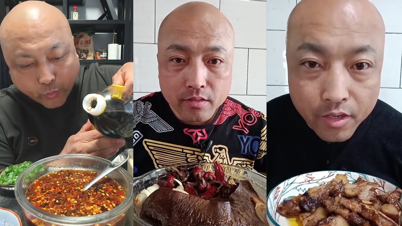 YUMMY/Challenge Eating Pork 🤤 Meat 🥓 Noodle 🍜😋, Friend Fish 🍗 chicken #eating #delicious #pork #beef
