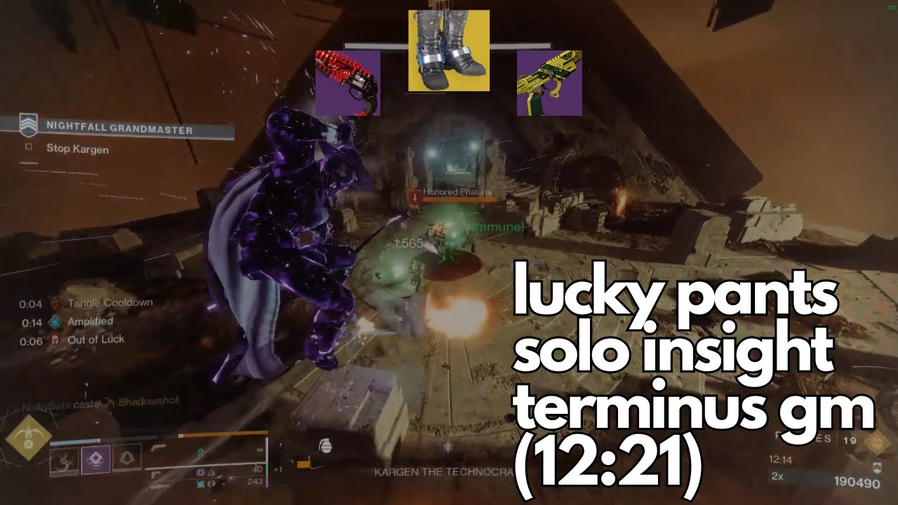 More Solo GM Lucky Pants Shenanigans (12:21, plat)