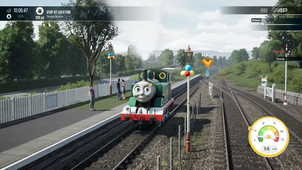 TRAIN SIM WORLD 6 THOMAS AND FRIEND THOMAS' BIRTHDAY SURPRICE 4K HDR