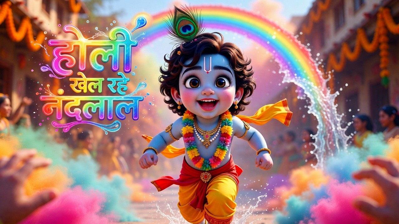 Holi Khel Rahe Nandlal | होली खेल रहे नंदलाल | Radha Krishna Holi Bhajan