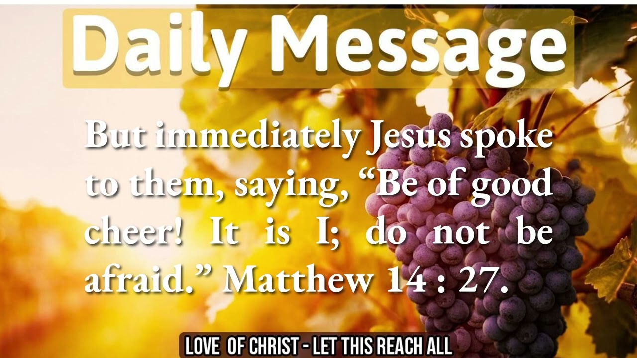 Be Strong ! - Daily Message -  10.02.2026 - Sis. Angelin Joseph.