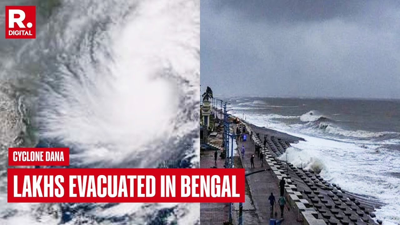 Cyclone Dana Live Update: Over 2.5 Lakh People Evacuated In Bengal| Odisha