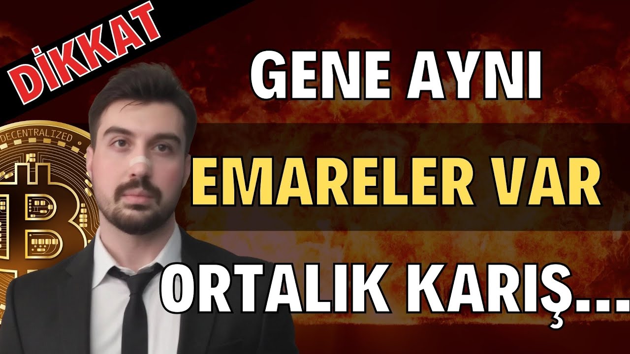 Gene Aynı Emareler Oluştu Ortalık Fena Karışabilir... (Bitcoin Altcoin Genel Borsa Analizi)