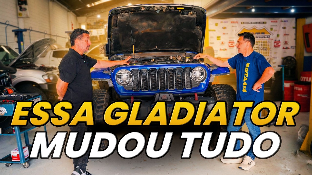 ESSE GLADIATOR MUDOU TUDO NA ROTA 4X4