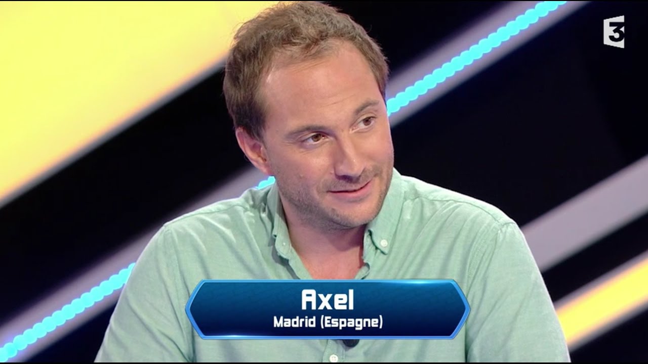 Questions pour un champion 28 Octobre 2016 Axel Roffi (5ème participation)