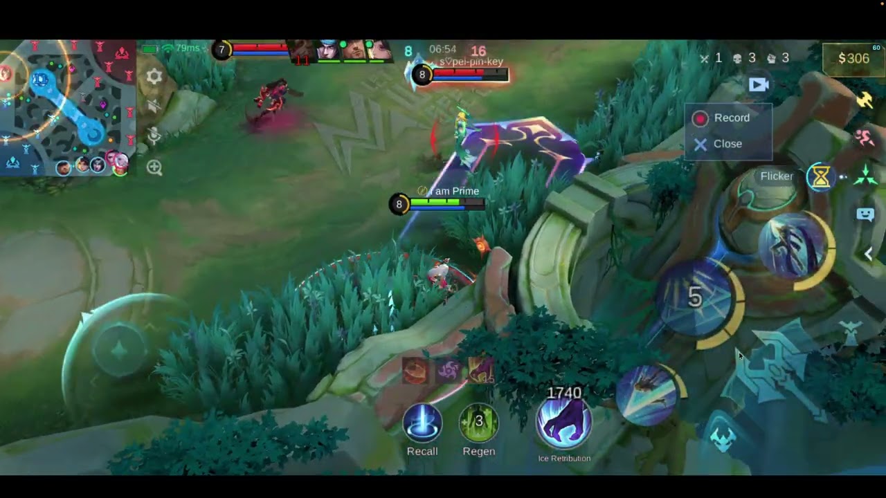 Mobile legends gameplay MAC || LANCELOT (hard loose )