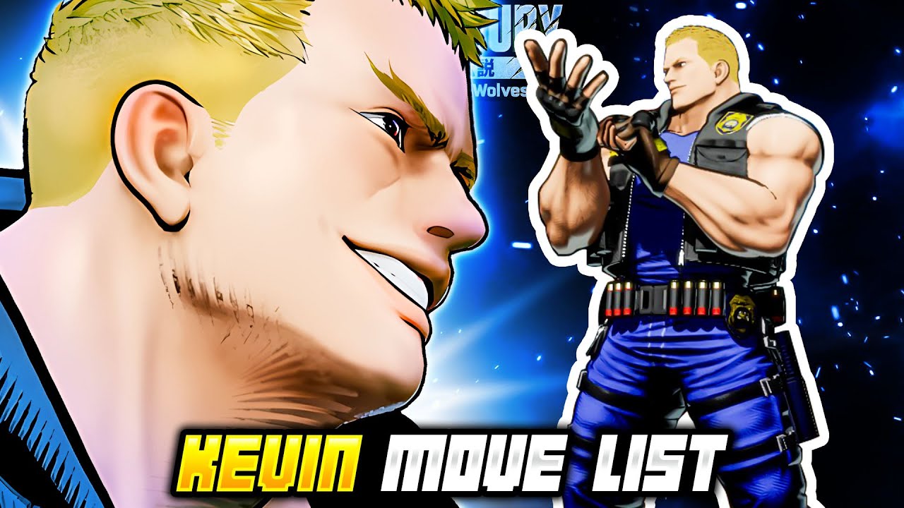 KEVIN RIAN MOVE LIST - Fatal Fury: City of the Wolves (COTW)